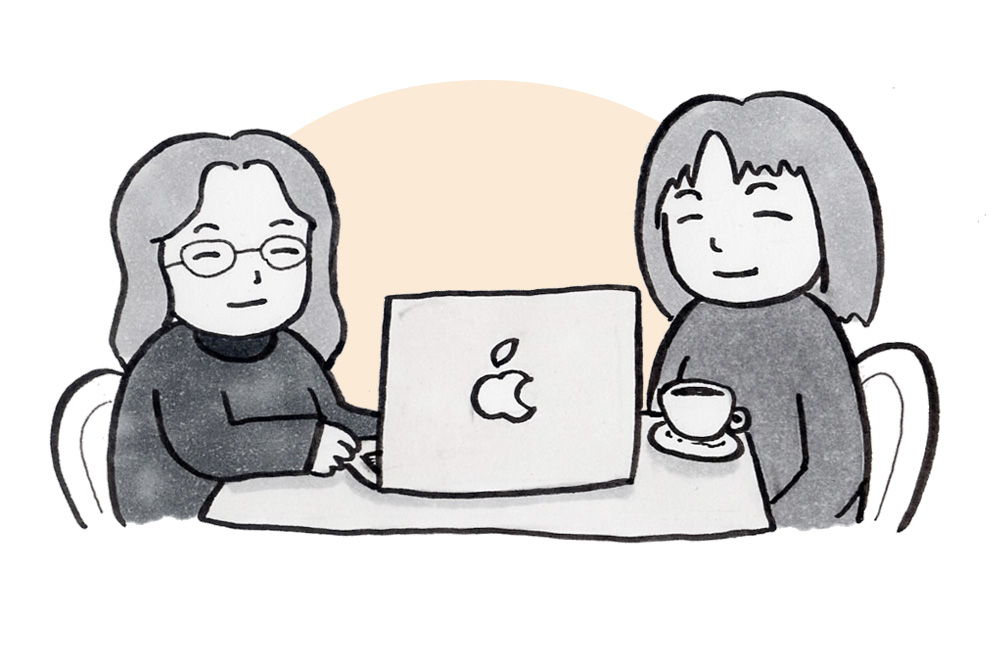 グラフィックデザイナーさんのサポート