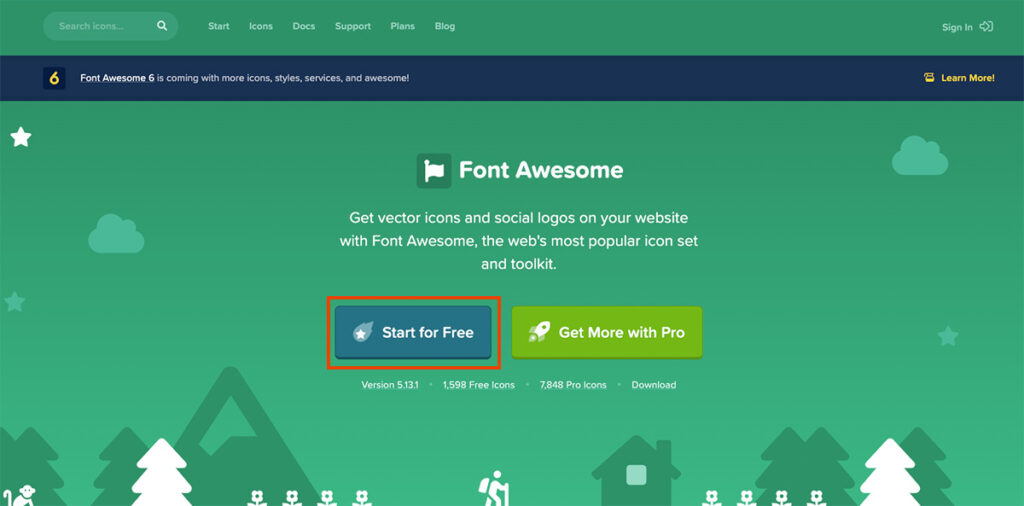 公式サイトへアクセス