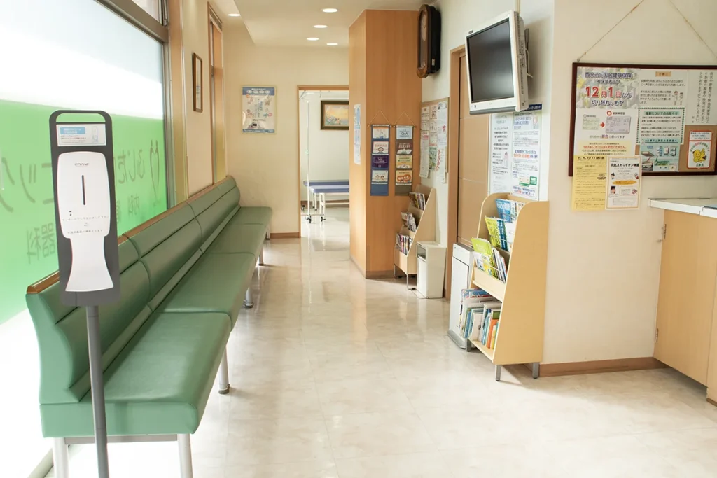 ふじた内科クリニック待合室